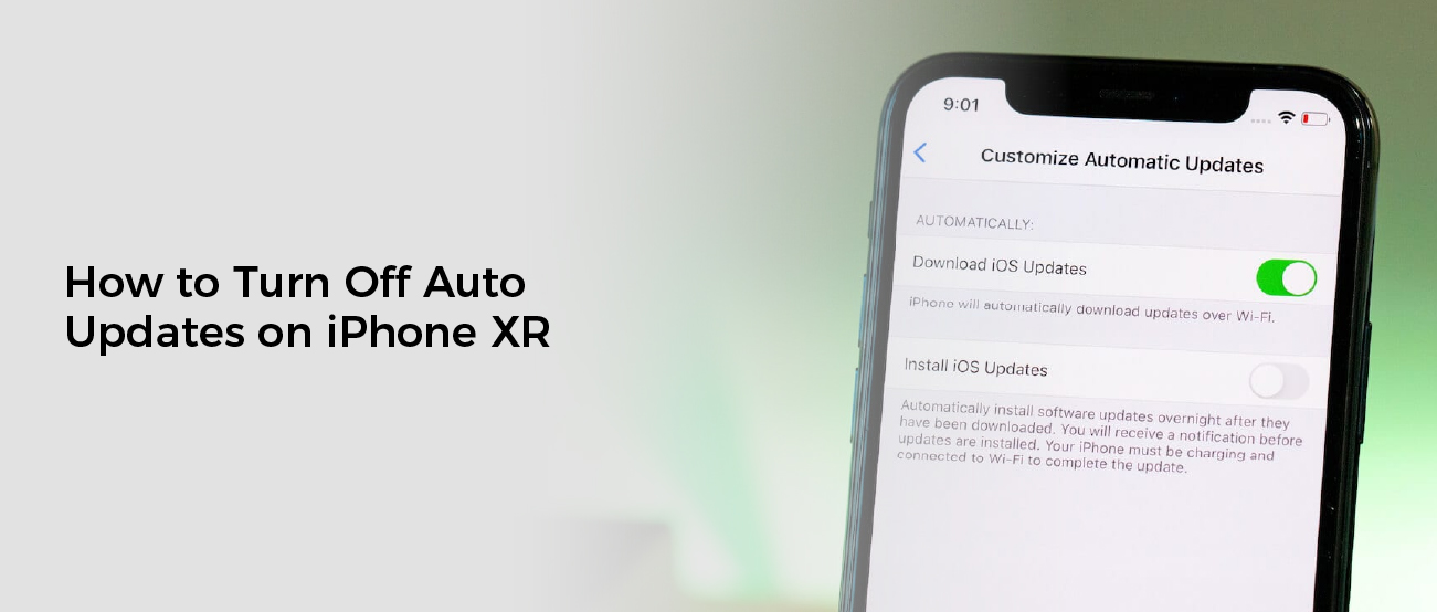 How to Turn Off Auto Updates on iPhone XR